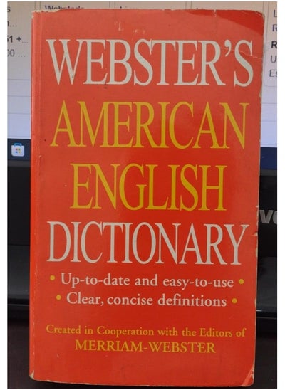 اشتري Webster's American English Dictionary في الامارات