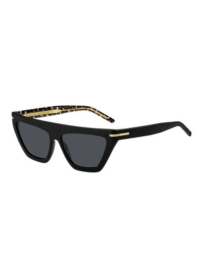 Buy Women's UV Protection Rectangular Sunglasses - Boss 1609/S Black Millimeter - Lens Size: 58 Mm in UAE