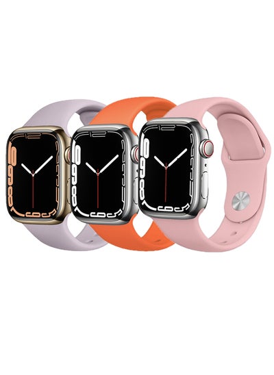 Buy 3pcs Watchband Replacement for Apple Watch 49/45/44/42mm Series 8/7/6/5/4/SE in UAE