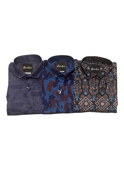 اشتري Men's Shirt Combo 3 Piece Set في الامارات