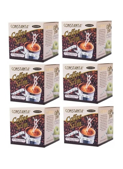 Buy Coffee Srim Sugar Free With Green Apple Pack Of 6 in UAE