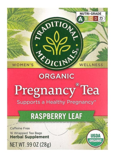 Buy Caffeine Free Herbal Supplement for Pregnancy 16 Herbal Tea Bags in UAE