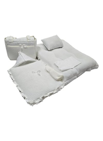 Buy 6-Piece Set Bed Sheet Baby House Diaper Bag Nursing Home in Saudi Arabia