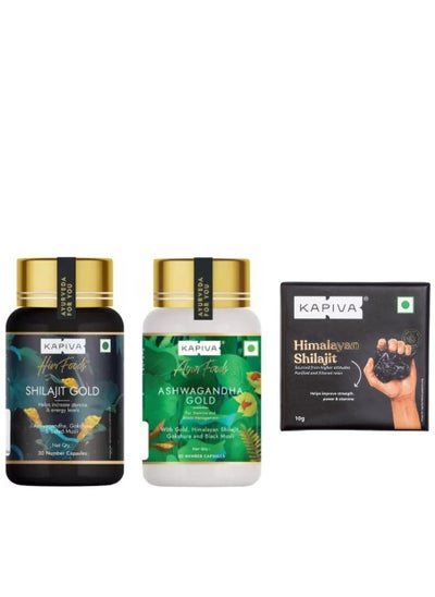 Buy kapiva ashwagandha And Shilajit Pack in UAE