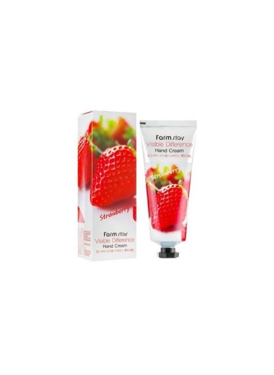 Buy Visible Difference hand cream Strawberry 100g in Egypt
