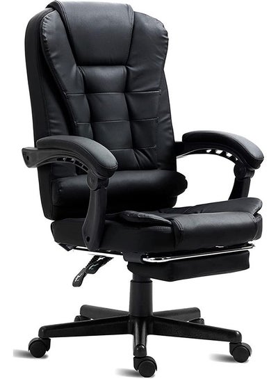 اشتري Office Chair Ergonomic Computer Desk Chair Home Office Chair Swivel Game Chair with Lumbar Support Heavy Duty Gaming Desk Chair with Footrest في السعودية