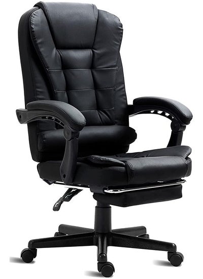 اشتري Office Chair Ergonomic Computer Desk Chair Home Office Chair Swivel Game Chair with Lumbar Support Heavy Duty Gaming Desk Chair with Footrest في السعودية