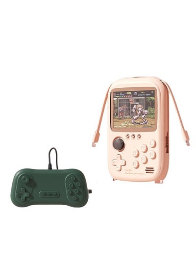 اشتري DY-19 Portable Retro Handheld Game Console, 6000mAh Capacity, 3.2-Inch Soft Light Colour Screen, Built-in 10000+ Game (Pink) في الامارات