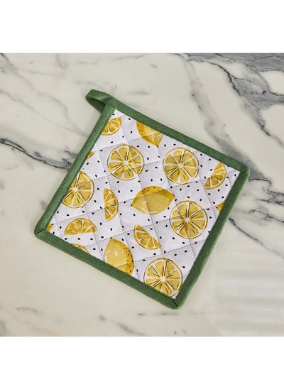 Buy Snazzy Citrus Printed Pot Holder 20 x 20 cm in Saudi Arabia