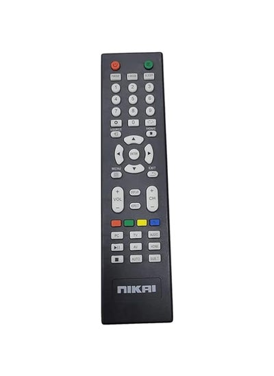 Buy New Replacement Remote Control, Remote Control Fit, Universal Remote Control Compatible with NIKAI TV (TYPE 1) in UAE