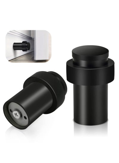 Door Stopper Cylindrical Floor Mount Door Stop,Brushed Door Stoppers With  Rubber Door Stops Modern Wall