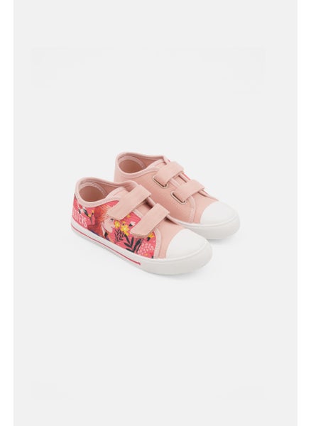 اشتري Toddlers Girl Velcro Closure Frozen Print Shoes, Blush Combo في الامارات