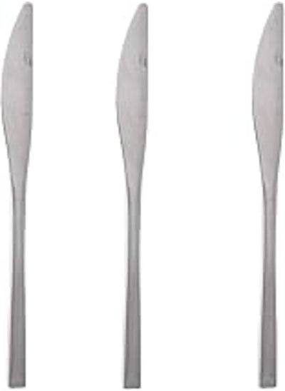 Buy Zinnia Stainless Steel Slender/Mirror Table Knife 3 Piece Set in Egypt