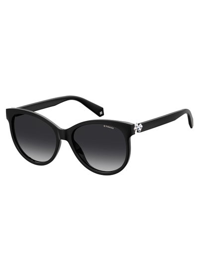 Buy Polarized Round Eyewear Sunglasses PLD 4079/S/X    BLACK 57 in UAE