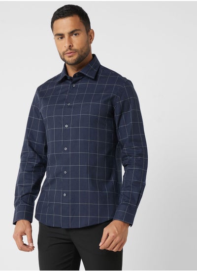 Buy Checked Regular Fit Shirt in Saudi Arabia