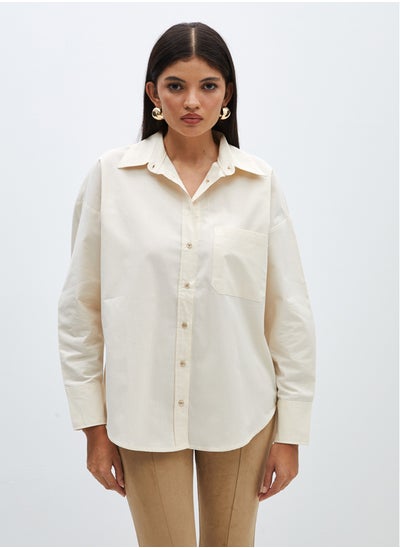 اشتري Oversize Poplin Women's Shirt في مصر