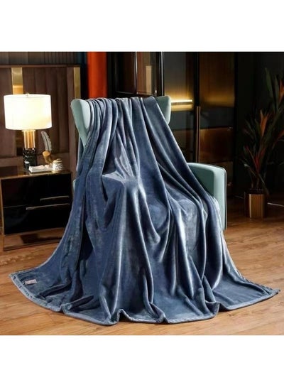 Buy Heavy Winter Blanket Measuring 230x220 cm And Weighing 2.3 Kg A Super Soft Warm Double-Layer Blanket Made Of High-Quality Materials in Saudi Arabia
