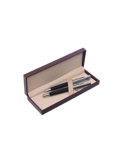اشتري Elmaayergy M-80 Ink Pen Set With Durable Material, Suitable For School And Home في مصر