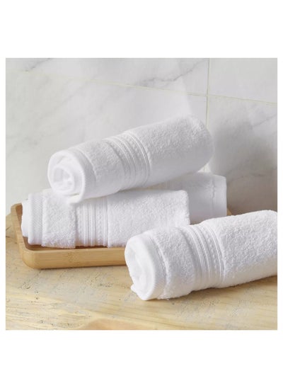 Buy Kensington 4-Piece Fingertip Towel Set - 33x33 cm in Saudi Arabia