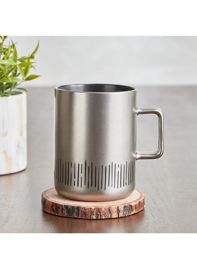 اشتري Flair Striped Stainless Steel Mug 400 ml في السعودية