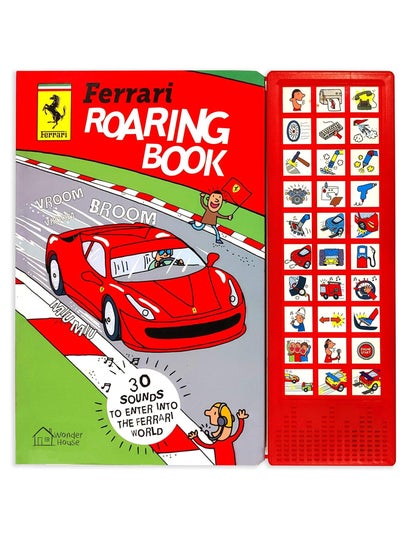 Buy Ferrari Roaring Book Illustrated Sound Board Book in UAE