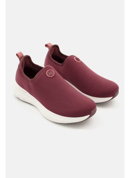 Buy Women ZG Changepace Slip-on Casual Shoes, Maroon/White in Saudi Arabia