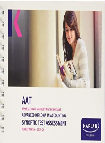 Buy ADVANCED DIPLOMA IN ACCOUNTING SYNOPTIC TEST ASSESSMENT - POCKET NOTES in UAE