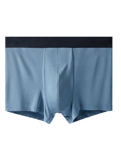 Buy Men's Modal Boxer Briefs Soft Breathable Boxer Briefs Dark Blue XXL in Saudi Arabia