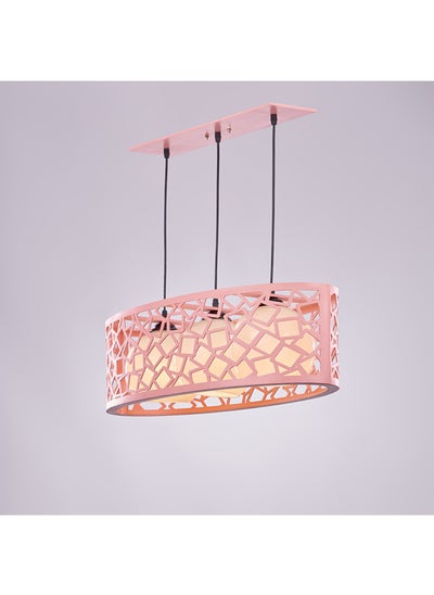 Buy Pink Oval Modern Chandelier 3 Lamp-Wop450 in Egypt