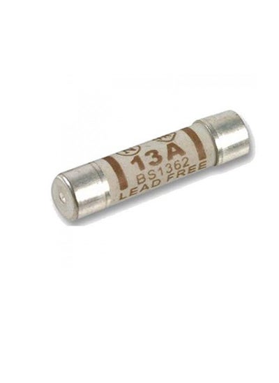 Buy Merriway BH02293 (10 Pcs) BS1362 Fuse Cartridge, 13 amp - Pack of 10 Pieces in Saudi Arabia