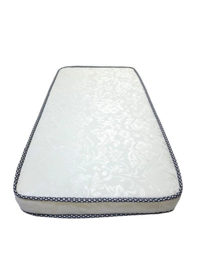 Buy High Quality Floral Design Baby Cot Foam Mattress 110x60x9cm for Babies in Saudi Arabia