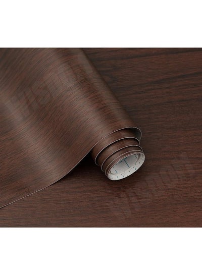 WISDOM Self Adhesive Vinyl Wood Grain Wallpaper For Furniture Vinyl ...