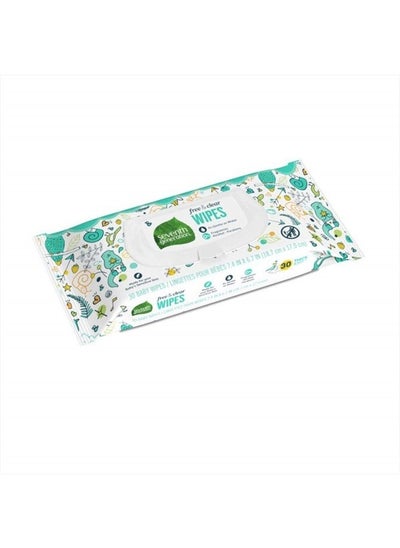 اشتري Baby Wipes, Free & Clear Unscented and Sensitive, 30 count Travel Pack في الامارات