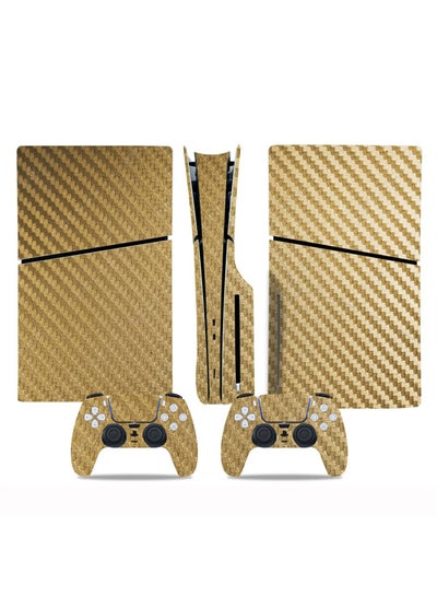 Buy Skin for PlayStation 5 Slim Disc Version, Sticker for PS5 Vinyl Decal Cover for Playstation 5 Controller, Full Wrap Skin Protective Film Sticker Compatible with PS5 Slim Disk Edition (M) in Saudi Arabia