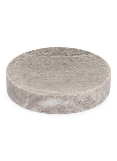 اشتري Haven Soap Dish, Grey - 12.7 cm في الامارات