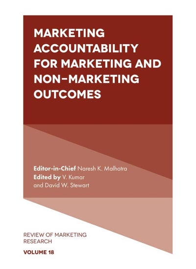 Buy Marketing Accountability for Marketing and Non-Mar in UAE