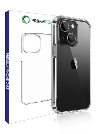 Buy Transparent Crystal Clear iPhone 15 PLUS Case 6.1 inch - Shockproof Curved Edges apple iphone 15 plus case HD Clear Anti Scratch in Saudi Arabia