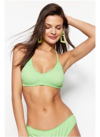 Buy Green Bralet Frilly Bikini Top TBESS23BU00202 in Egypt