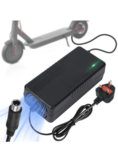 اشتري SYOSI 42V 2A Power Supply Adapter for Xiaomi M365/Pro 2, Electric Scooter Charger with Fan Radiator, Universal Electric Scooter Charger for Ninebot/Pure Air Pro في الامارات