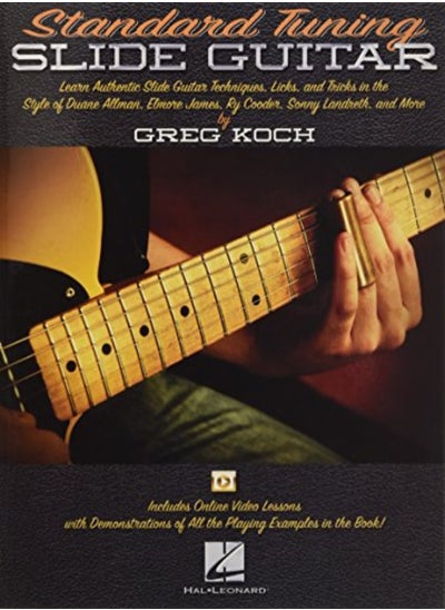 Buy Standard Tuning Slide Guitar Book With Online Video Lessons by Koch, Greg Paperback in UAE