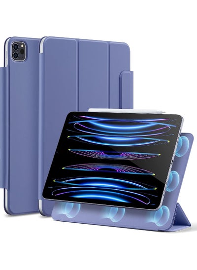 Buy For iPad Pro 11 Inch Case iPad 11 Pro Case (2022/2021/2020 4th/3rd/2nd Generation) Convenient Magnetic Attachment 2-Way Stand Full Pencil 2 Support Rebound Magnetic Case in UAE