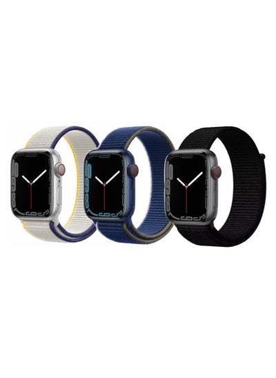 اشتري 3pcs Watchband Replacement for Apple Watch 41/40/38mm Series 8/7/6/5/4/SE في الامارات