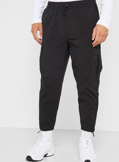 Buy Essential Straight Fit Cargo Pants in UAE