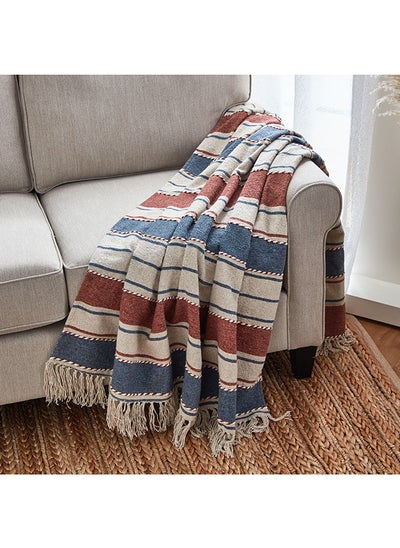 اشتري Art Accent Genae Woven Throw 160 x 130 cm في الامارات