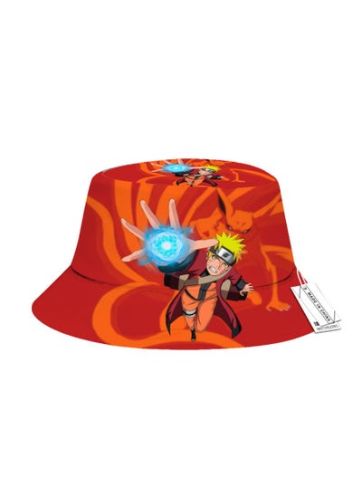 Buy Naruto Printed Casual Sunshade Fisherman's Hat in Saudi Arabia