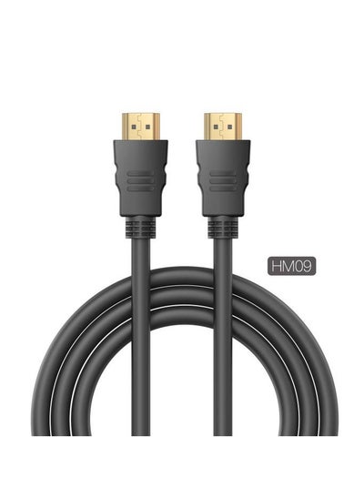 Buy Yesido HM09 1.5M HDMI to HDMI Video Cable, 4K 30Hz High-Resolution Display, Tinned Copper PVC Material, Mobile Device to Monitor Connection in UAE