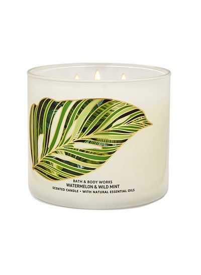 اشتري Watermelon & Wild Mint 3-Wick Candle في الامارات