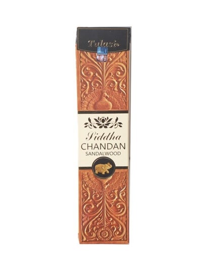 Buy Siddha Chandan Sandalwood 20 Sticks Agarbathi Incense in UAE