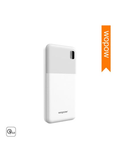 Buy 10000 mAh Smart Power Bank Fast Charging  P4I - White in Saudi Arabia