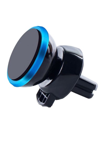 Buy Magnetic Car Air Vent Mount Black/Blue in UAE